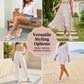 🎁Women's Breathable Knitted Platform Sandals – Comfortable Summer Wedge Sandals, Non-Slip & Lightweight