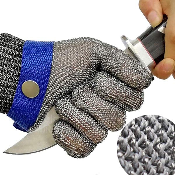 🧤 52% OFF NOW! 🥩 Stainless Steel Mesh Glove – Highest A9 cut level – Perfect for butchers & chefs – no more knife accidents! 🔪🚫