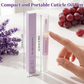 🖊️2-in-1 Cuticle Remover Pen, 45° Ceramic Tip for Dry Cuticles & Hangnails, Hydrating Nail Care, Easy Dispensing, Portable 2-Pack for Travel