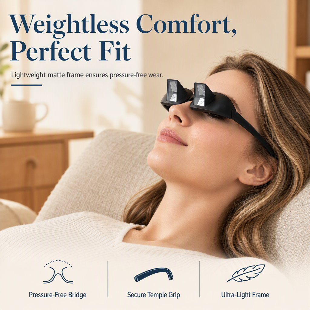 90° Prism Glasses|Horizontal Prism Angled Glasses