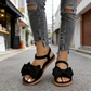 ✨ 57% OFF NOW! 👡 Women's Fashion Bow Flat Sandals