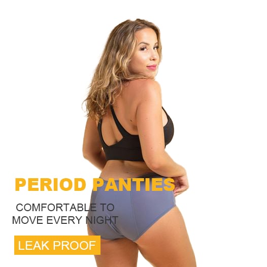 ⏳Last Day-Buy 1 Get 3 Packs🔥2026 Best-Selling🏆LunaBloom™ High-Waist Leak-Proof Panties ✨Butter-soft, ultra-stretchy & discreetly protective 🍃