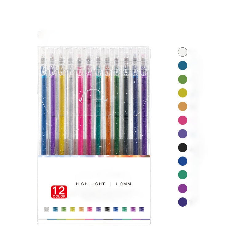 🎅Christmas Special Deals⚡50K+ SOLD!🎁Glitter Gel Pen Set-Unique Stunning Colors|Up to 55% OFF!