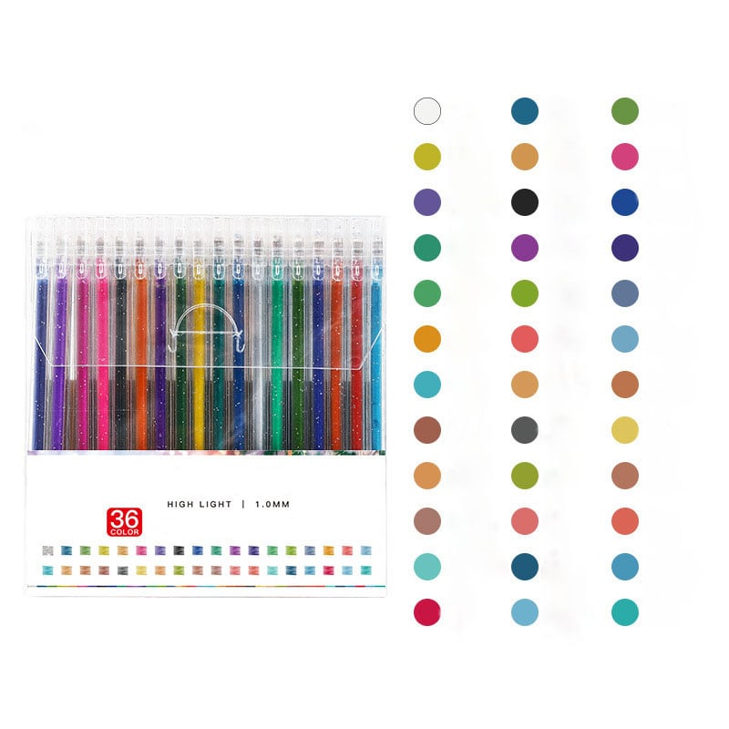 🎅Christmas Special Deals⚡50K+ SOLD!🎁Glitter Gel Pen Set-Unique Stunning Colors|Up to 55% OFF!