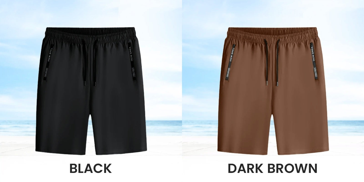 💝LAST DAY BUY 1 GET 1 FREE - Each Only £9.49!!💝Women's Ice Silk Quick Drying Stretch Shorts