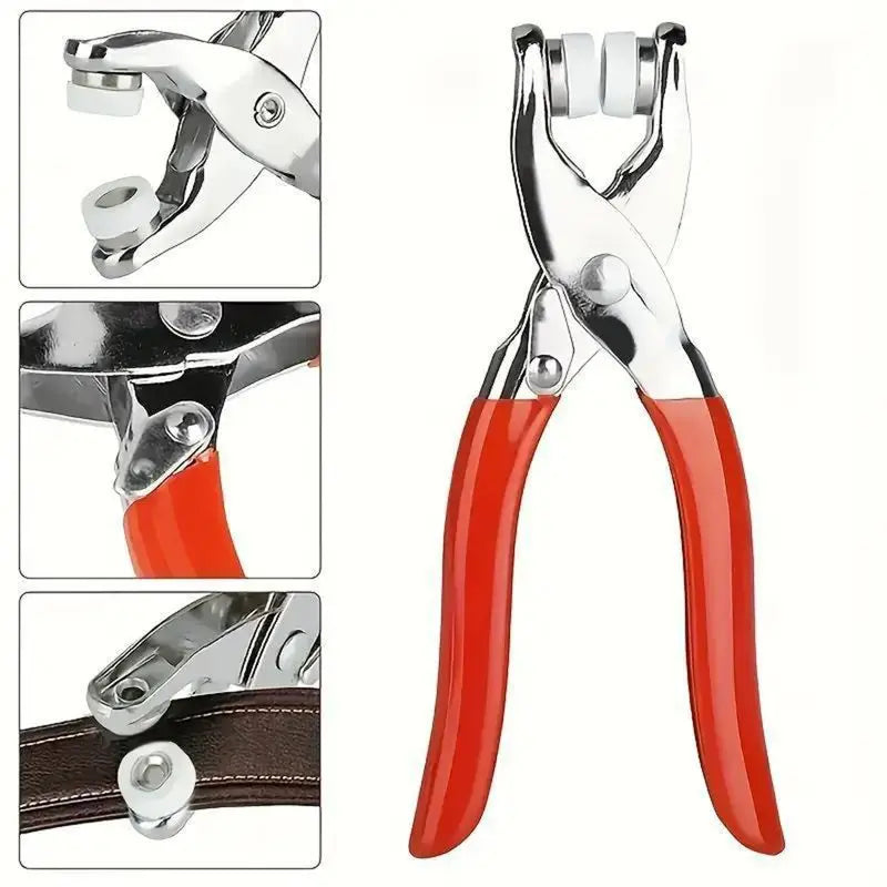 🔥LAST DAY PROMOTION - 55%OFF🔥100pcs Invisible Colored Metal Buckle & 1 Count Manual Pressure Pliers