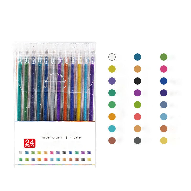 🎅Christmas Special Deals⚡50K+ SOLD!🎁Glitter Gel Pen Set-Unique Stunning Colors|Up to 55% OFF!
