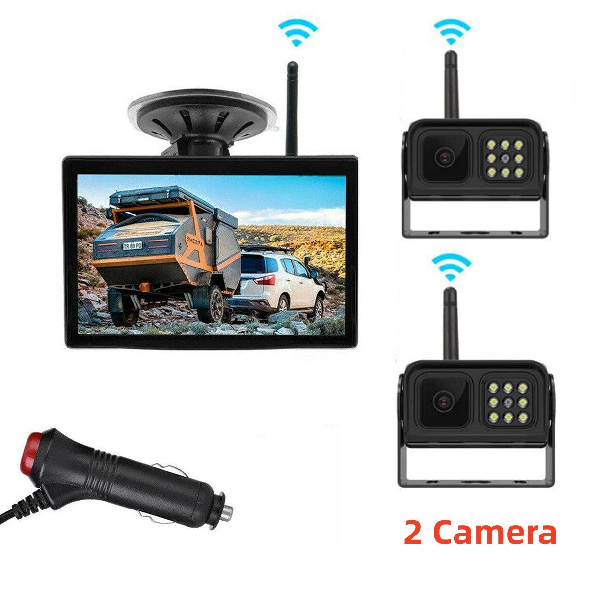 🔥🎁New 59% DISCOUNT🔥Wireless rear camera system in 1080p H📦Free Shipping