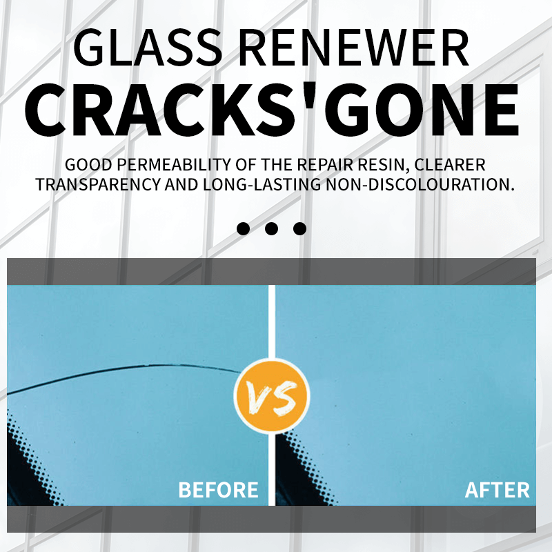 🏆 50K+ SOLD! Cracks'Gone Glass Repair Kit (New Formula)