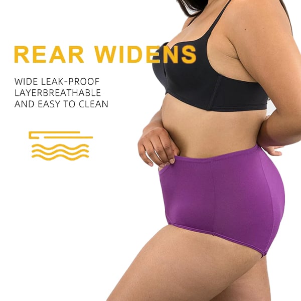 ⏳Last Day-Buy 1 Get 3 Packs🔥2026 Best-Selling🏆LunaBloom™ High-Waist Leak-Proof Panties ✨Butter-soft, ultra-stretchy & discreetly protective 🍃