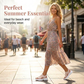 🎁Women's Breathable Knitted Platform Sandals – Comfortable Summer Wedge Sandals, Non-Slip & Lightweight