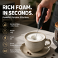 🥛Handheld Electric Milk Frother – 47% OFF | Battery Operated Drink Mixer for Coffee, Latte, Cappuccino, Hot Chocolate & Matcha | Mini Foam Maker with Stand