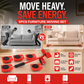🔥50% off! Hot deal🎁Casters! Move your furniture with ease—all by yourself! They won’t damage your furniture or floors, making it easy to maintain your ideal home environment.