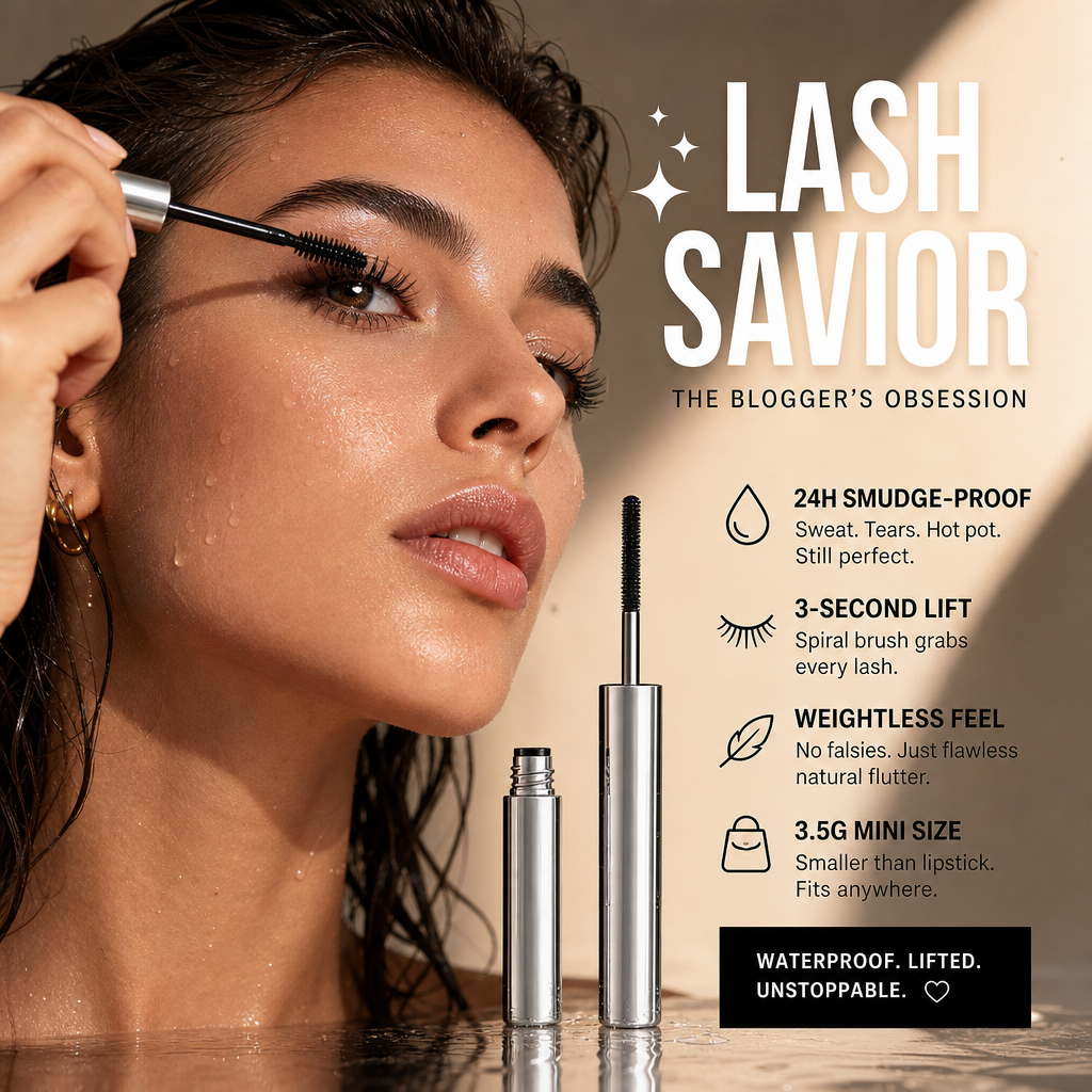 🌟 Buy 1 get 1 free 🎁✨ Waterproof Curling & Lengthening Mascara ✨