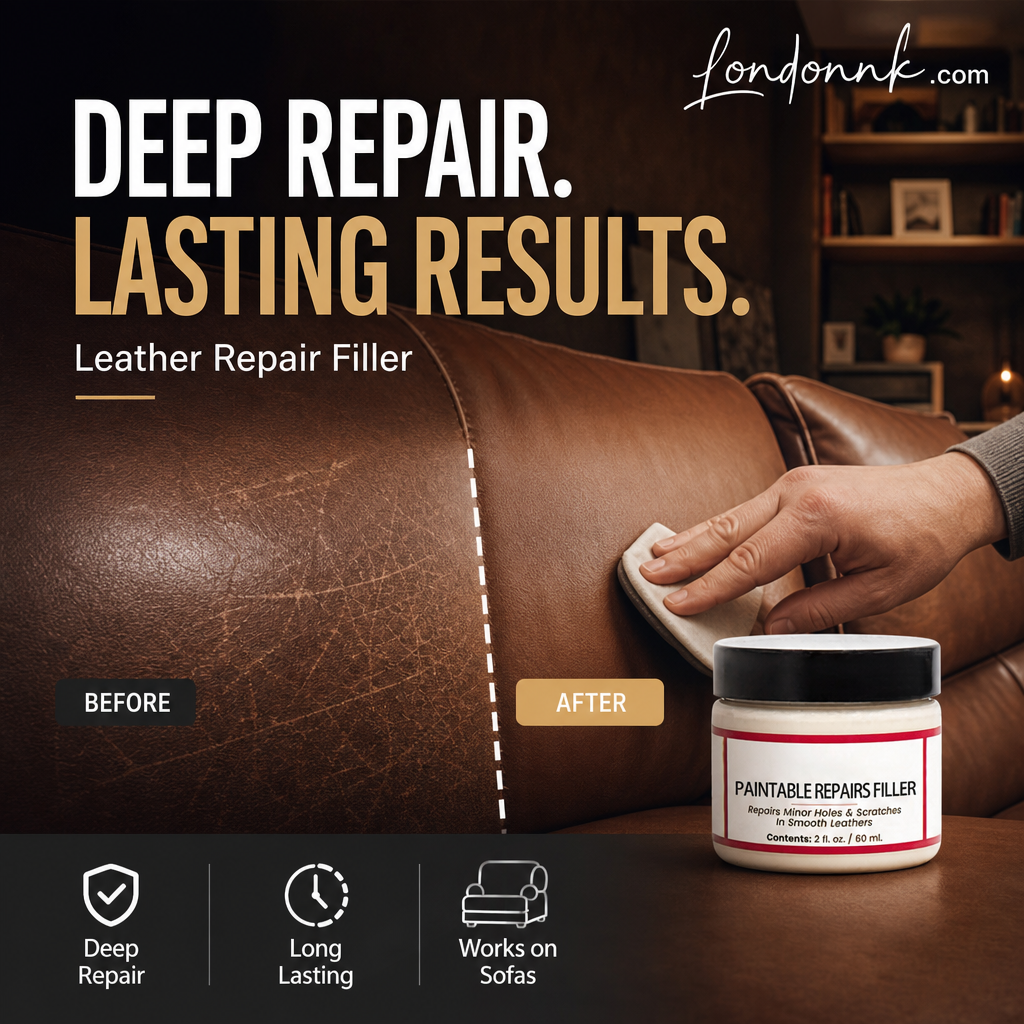 🪚 50% OFF! 50K+ sold! Leather repair cream – fills deep scratches & cracks, restores smooth feel, safe for all leather types! 👜✨