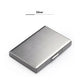 RFID Blocking Stainless Steel Card Holder, Slim Portable Anti‑Theft Metal Credit Card Case