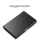 RFID Blocking Stainless Steel Card Holder, Slim Portable Anti‑Theft Metal Credit Card Case