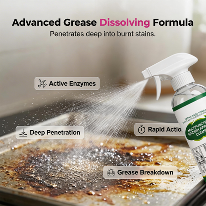 【Buy 2 Get 1  Free】🧼Multifunctional Kitchen Appliance Cleaner Spray