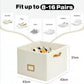 🥳2026 HOT SALE🥳💞50K+ SOLD!💥 Foldable Shoe Storage Box – Holds 8-16 pairs, fits tiny spaces. Dustproof & breathable, clear lid for easy view. A clutter-free closet in minutes. 🏠✨