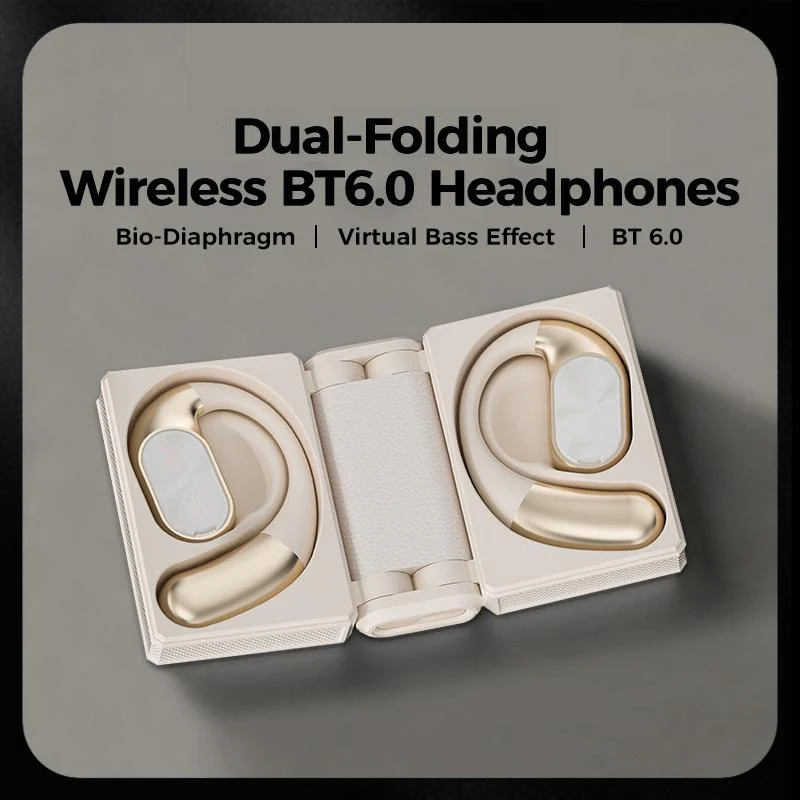 🎁New arrival 46% OFF💥Wireless Noise-Canceling Bluetooth 6.0 Earbuds 🥤, 145-Hour Ultra-Long Battery Life 🥳, IPX5 Waterproof Sports Earphones 🚲