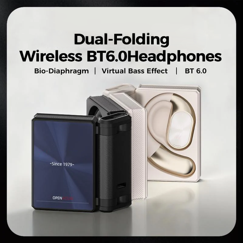 🎁New arrival 46% OFF💥Wireless Noise-Canceling Bluetooth 6.0 Earbuds 🥤, 145-Hour Ultra-Long Battery Life 🥳, IPX5 Waterproof Sports Earphones 🚲