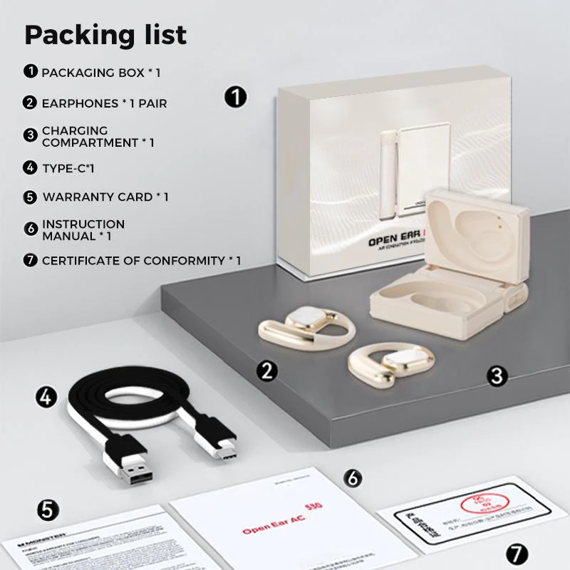 🎁New arrival 46% OFF💥Wireless Noise-Canceling Bluetooth 6.0 Earbuds 🥤, 145-Hour Ultra-Long Battery Life 🥳, IPX5 Waterproof Sports Earphones 🚲
