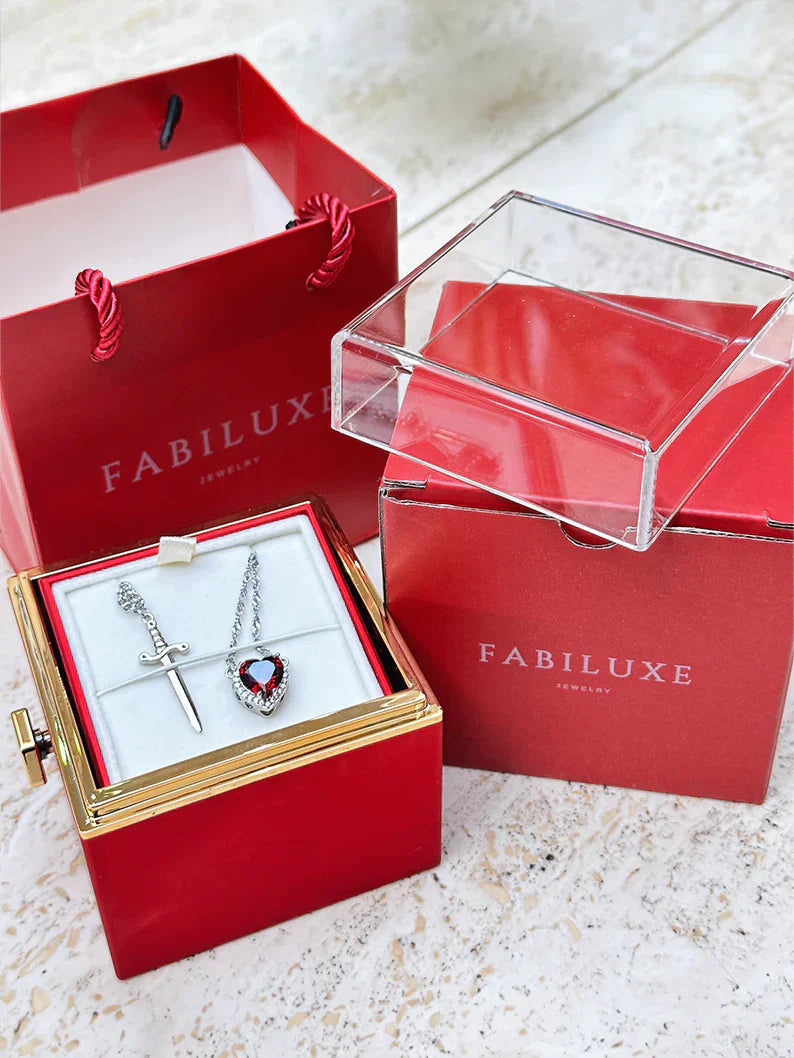 💕Eternal Rose Box - W/ LoveKnight Necklace🎁