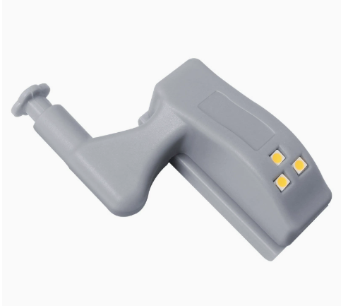 Multi-Function LED Hinge Light for Cabinets & Wardrobes – Physical Sensor, Auto On/Off
