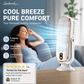 🥳2026 HOT SALE🥳💞50K+ SOLD!💨🌙 50% OFF! Portable Table Fan – 5 speeds, ultra‑quiet, gentle breeze. Perfect for bedroom or office. Stay cool without noise! 😴✨