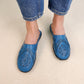 Loose-fitting slippers with a floral cutout, suitable for all foot types