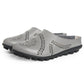 Loose-fitting slippers with a floral cutout, suitable for all foot types