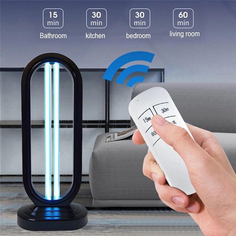 Deep-Clean the Air You Breathe: Wireless UV Sanitizing Lamp for Rooms up to 40m²