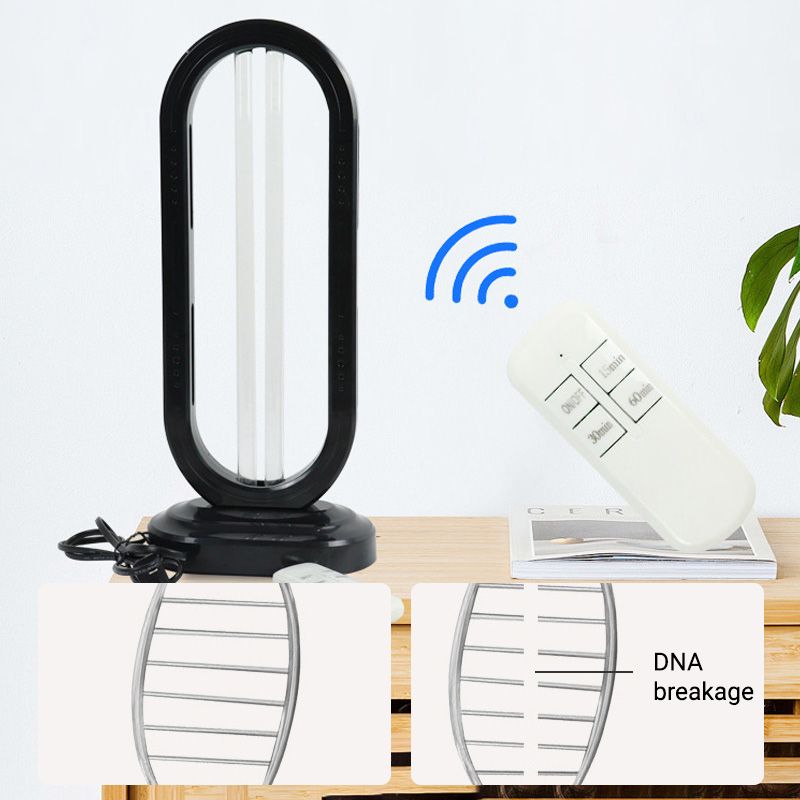 Deep-Clean the Air You Breathe: Wireless UV Sanitizing Lamp for Rooms up to 40m²