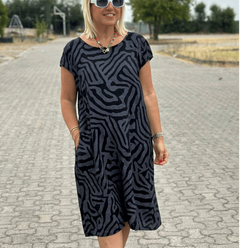 ✨2025 New Boho Vintage Casual Printed Dress💃