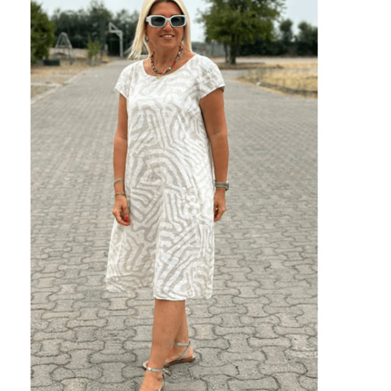 ✨2025 New Boho Vintage Casual Printed Dress💃