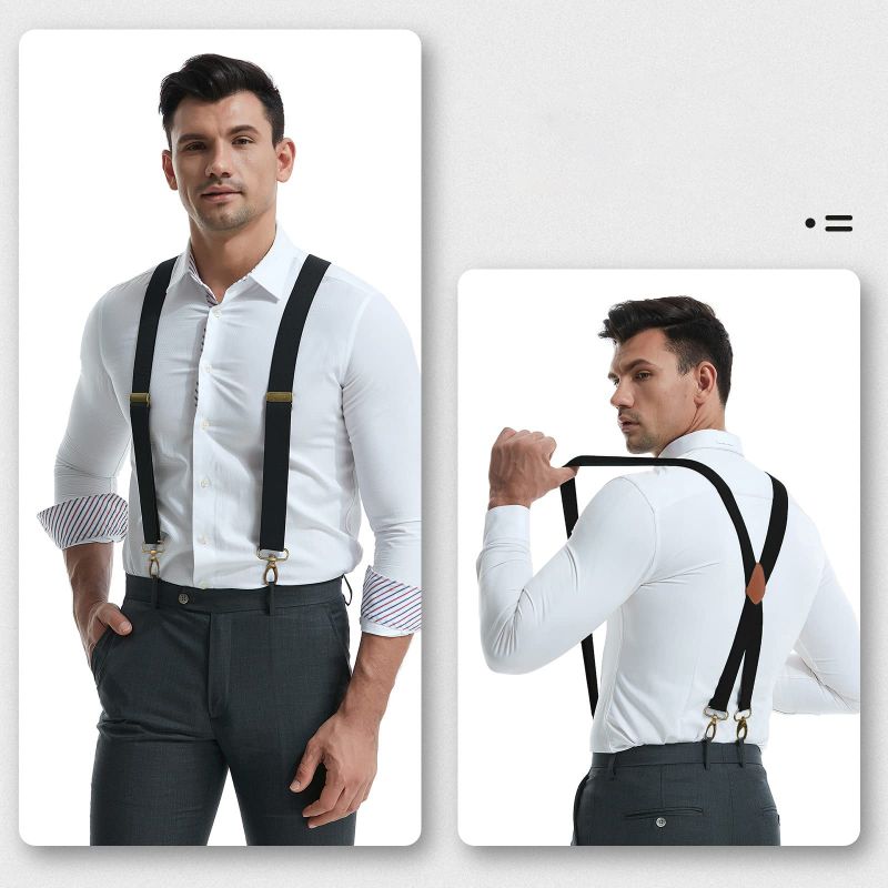 【🔥TODAY'S LOWEST PRICE】Leather Suspenders for handsome & Love