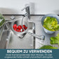 📢📢 50% OFF!! ⏰🔥 Swan-Shaped 304 Stainless Steel Sink Strainer Basket