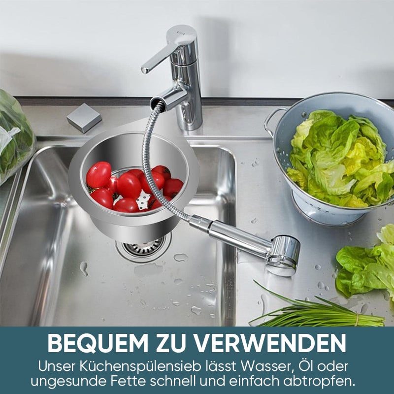 📢📢 50% OFF!! ⏰🔥 Swan-Shaped 304 Stainless Steel Sink Strainer Basket