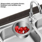 📢📢 50% OFF!! ⏰🔥 Swan-Shaped 304 Stainless Steel Sink Strainer Basket