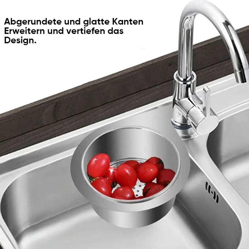 📢📢 50% OFF!! ⏰🔥 Swan-Shaped 304 Stainless Steel Sink Strainer Basket