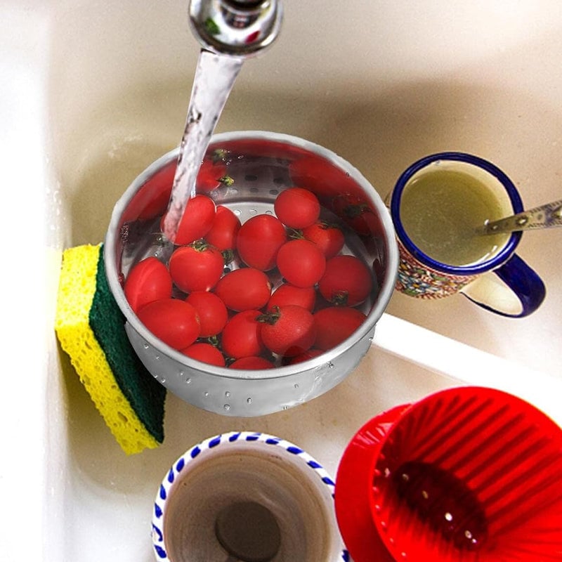 📢📢 50% OFF!! ⏰🔥 Swan-Shaped 304 Stainless Steel Sink Strainer Basket