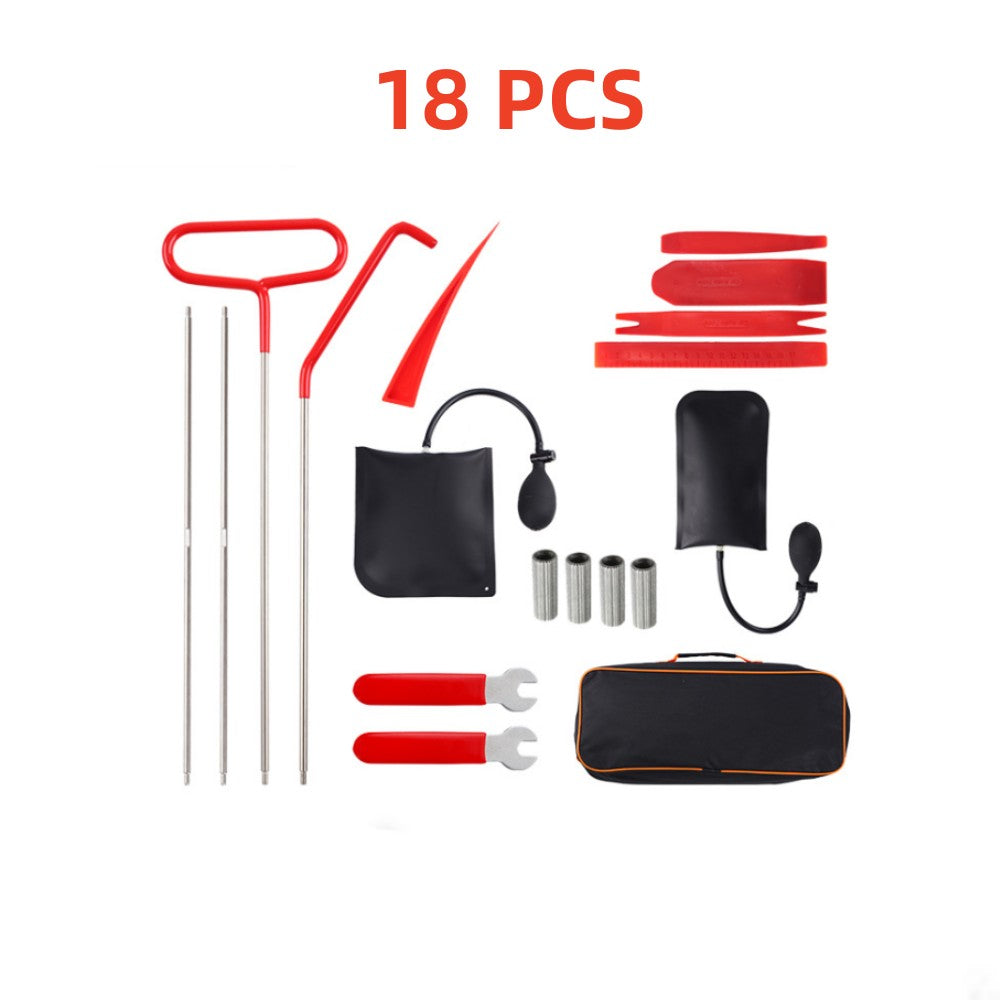 🥳2026 HOT SALE🥳💞50K+ SOLD!👴🔧 54% OFF! Professional Car Tool Kit – Complete repair tools, high hardness & durable. Portable case, grabber & air wedge. Fix doors, windows yourself. Save on garage bills. 🚗🛡️