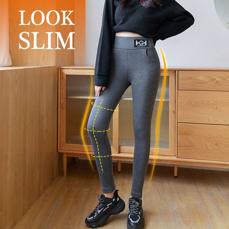 👖60% OFF NOW! 🔥 Thermal Slim Fit Pants – Flattering Silhouette, Ultra Soft & All-Day Warm ✨