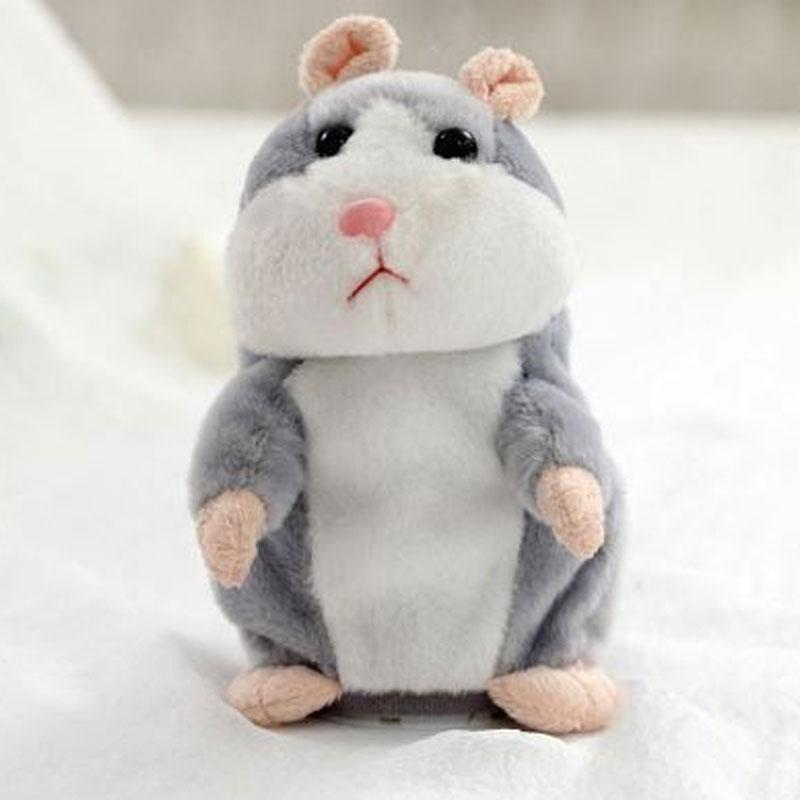 🐹 Last Day Special Price £9.99！✨Talking Hamster Plush – repeats whatever you say, auto head-shaking, hilarious fun for kids & adults.🎁