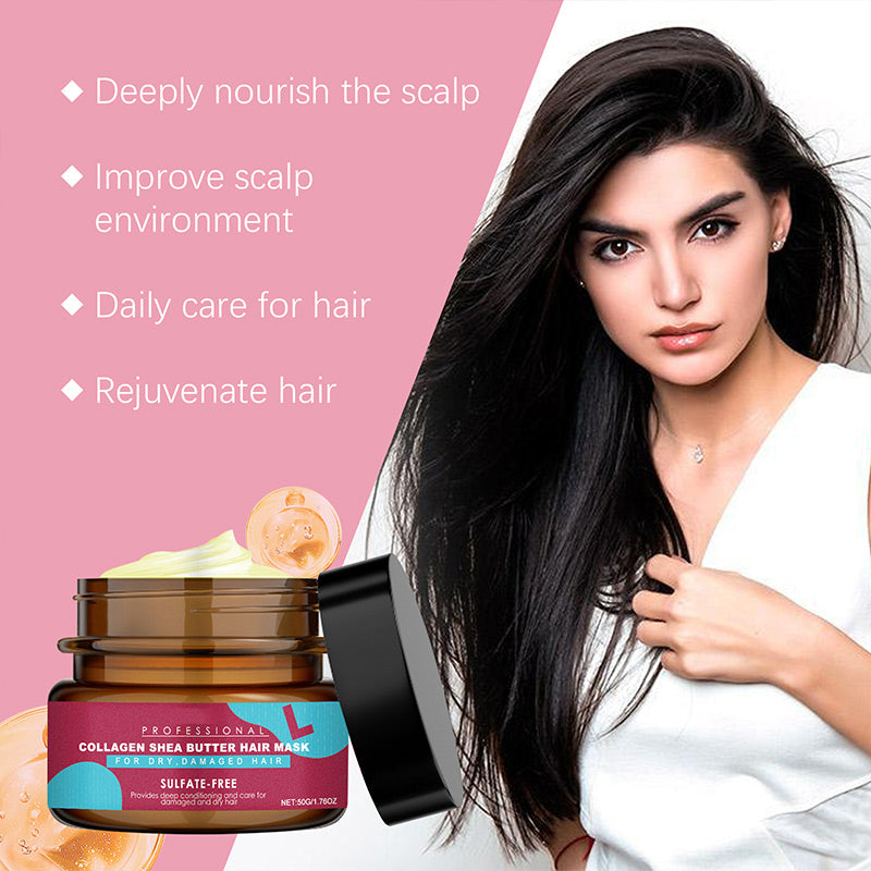 💝Deeply moisturizes, nourishes, and repairs 💝3-in-1 Hair Mask