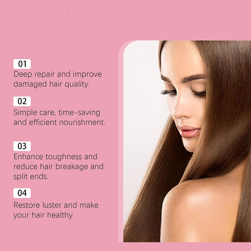 💝Deeply moisturizes, nourishes, and repairs 💝3-in-1 Hair Mask