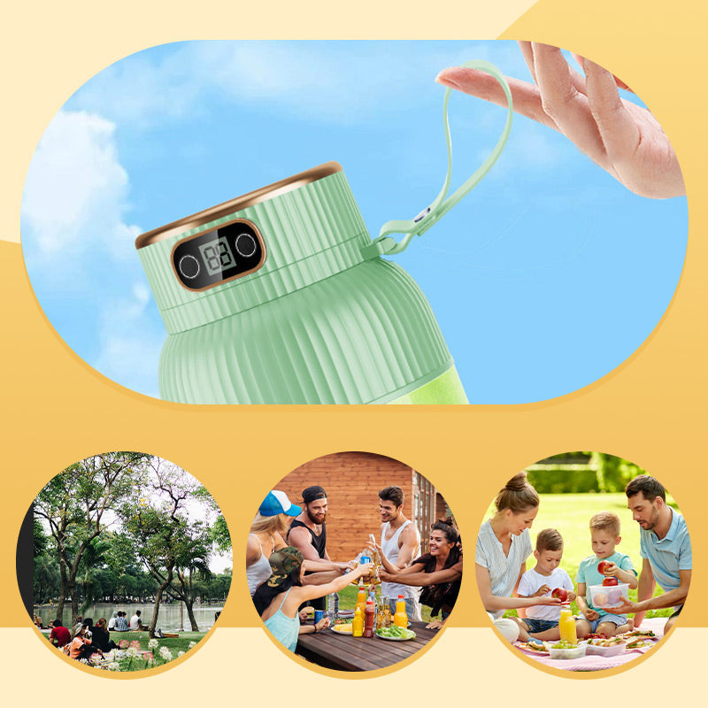 ✨ Portable Rechargeable Blender – For Fruits & Vegetables! 🍎
