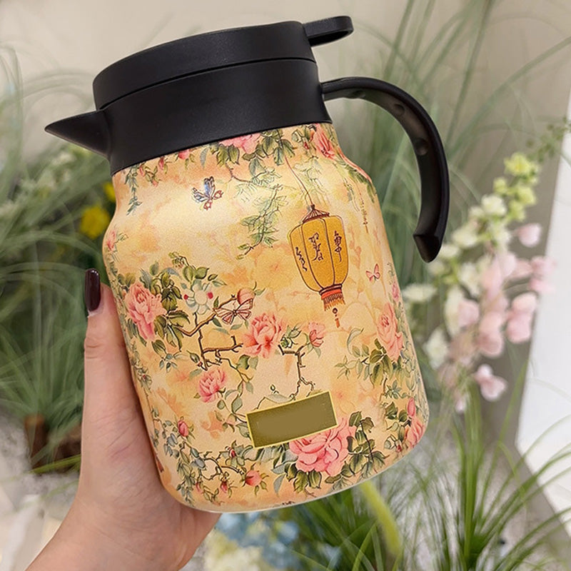 🔥HOT SALE UP TO 50% OFF🔥1000ml Vacuum Insulated Teapot with Strainer