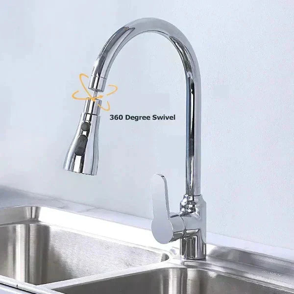 🔥Hot Sale 49% 0FF🔥360° Rotating High-Pressure Faucet + Adapter – Flexible, Powerful, and Water-Saving! 🚰