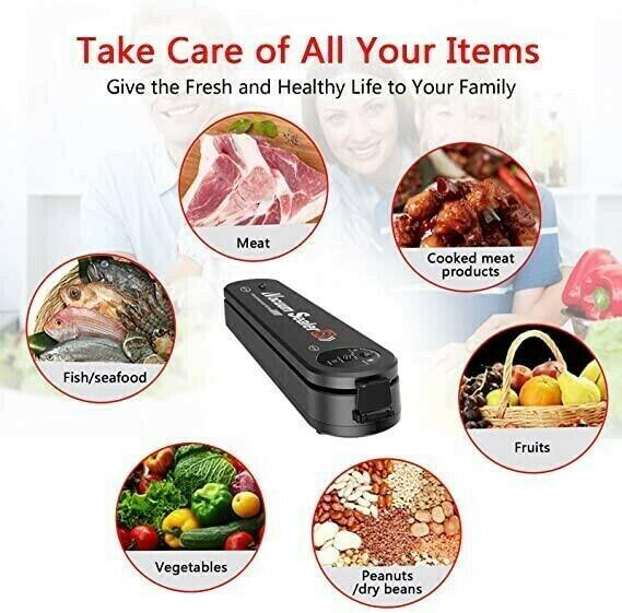 📦 51% OFF NOW ! ⚡ Automatic Vacuum Sealing Machine – One-Touch Operation, Extends Food Freshness & Compact Design 🍖